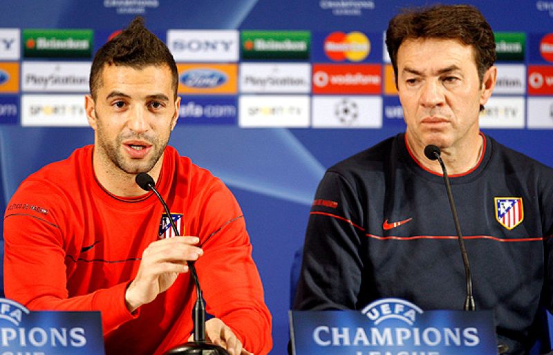 Abel está convencido de la victoria rojiblanca en el campo del Oporto. 