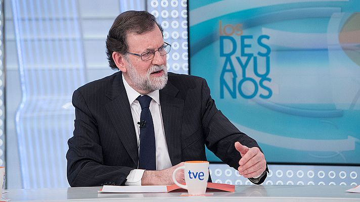 Los desayunos - Mariano Rajoy, en Los Desayunos