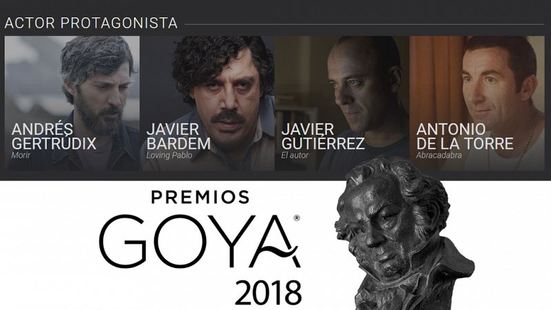 De película - ¿Qué actor protagonista se llevará el Goya? - Ver ahora