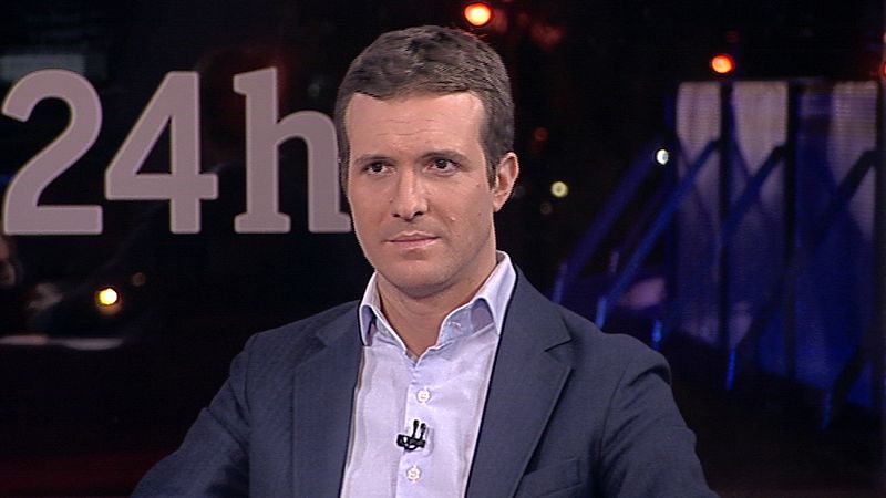 Pablo Casado: "Puigdemont reconoce que el tren del procès ha descarrilado"