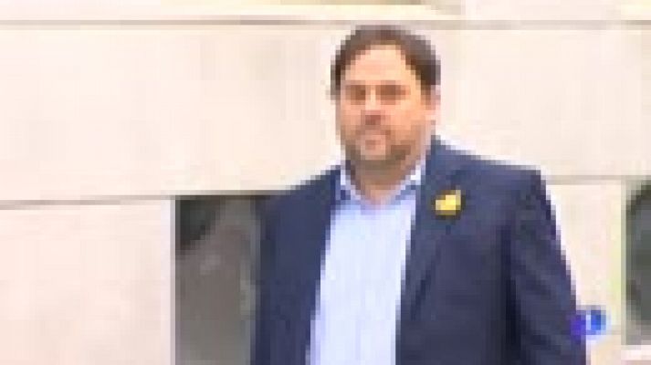 Telediario 1 - Junqueras propone combinar una presidencia ejecutiva con una simbólica para Puigdemont