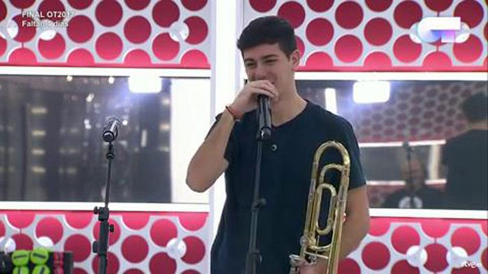 OT 2017 - Alfred canta 'Georgia on my mind' en el primer pase de micro