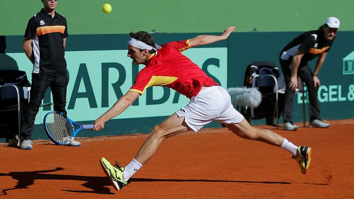 Albert Ramos logra hacerse con el segundo set