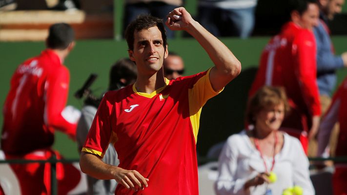  - Albert Ramos vence a Broady y da el primer punto a España
