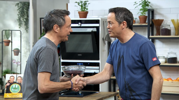 Torres en la cocina - Arroz negro y brazo de gitano