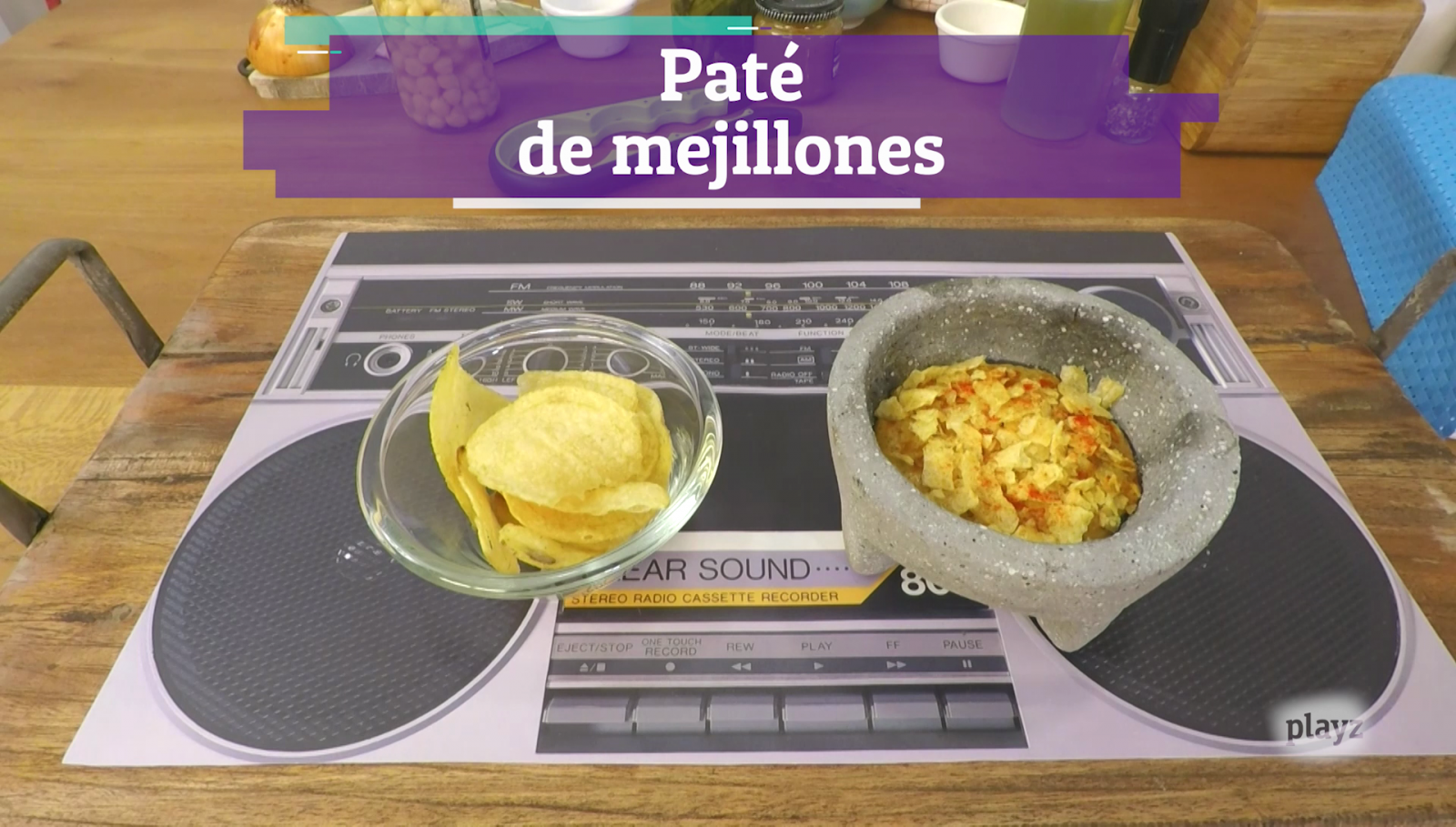 Playchez  - Receta: paté de mejillones