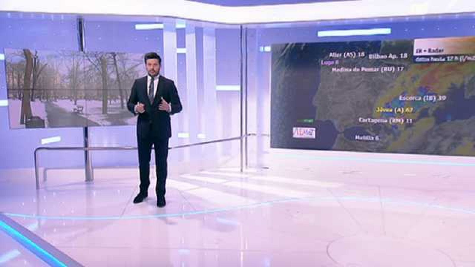 Un segundo frente dejará más nevadas y precipitaciones sobre todo en el norte