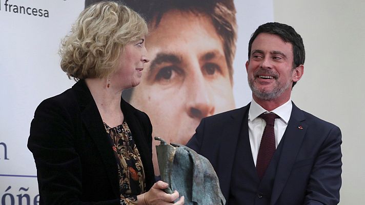 Telediario 1 - Valls: "Los criminales de ETA tienen que reconocer que se han equivocado y pedir perdón a la sociedad española"