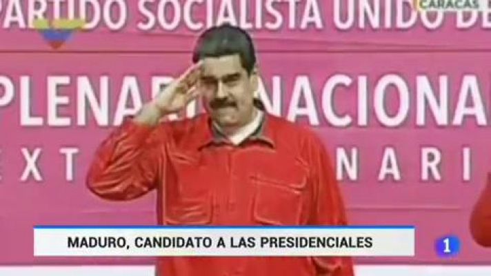 Maduro ha sido ratificado como candidato a la presidencia por su partido