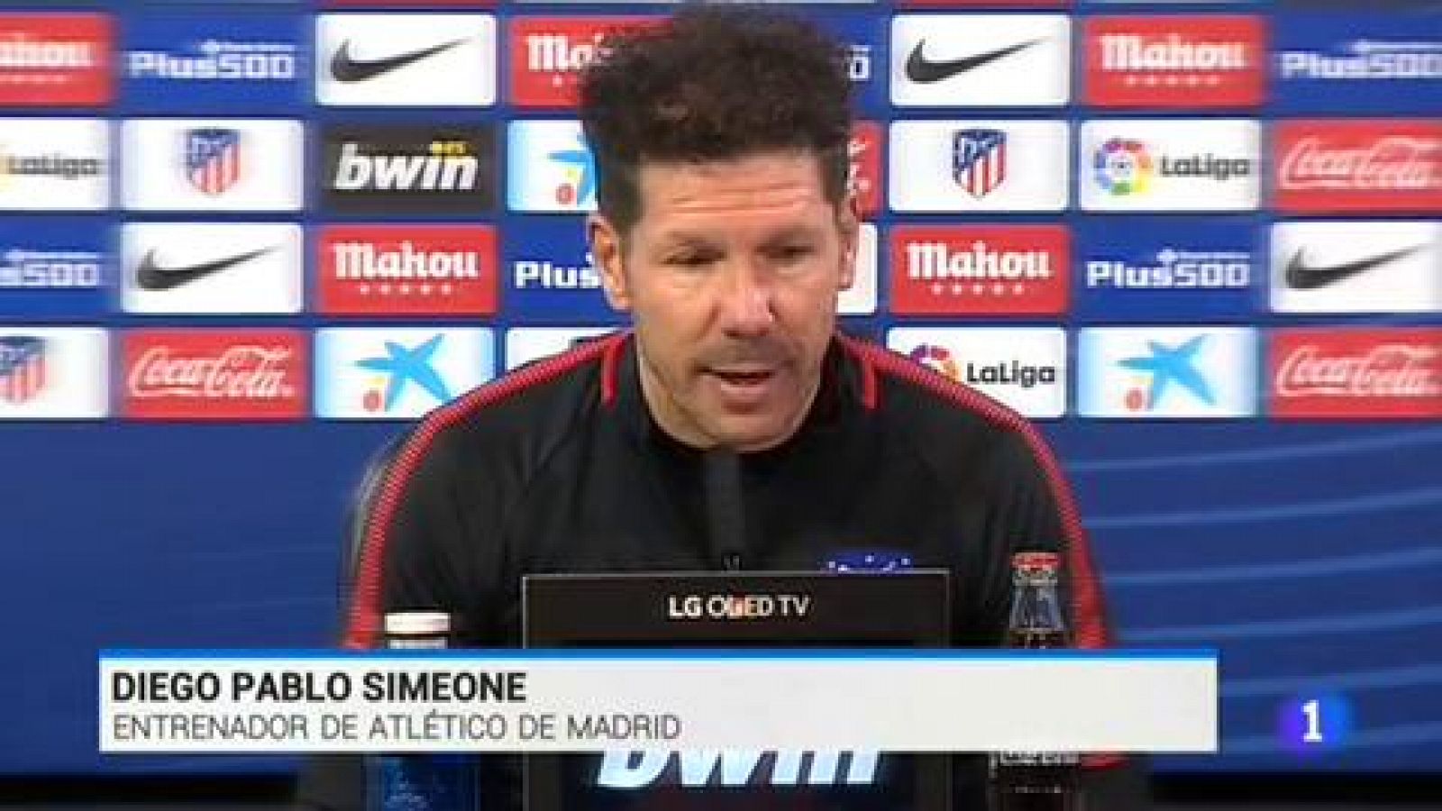 Simeone: "El fútbol pasa más por ser concretos"