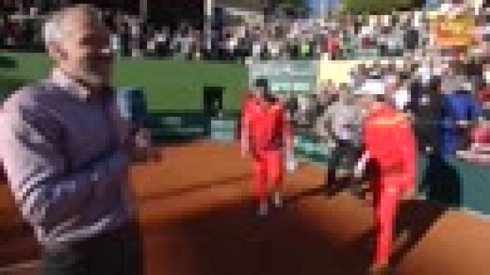  - Bruguera: "Feli y Carreño han jugado un doble espectacular"