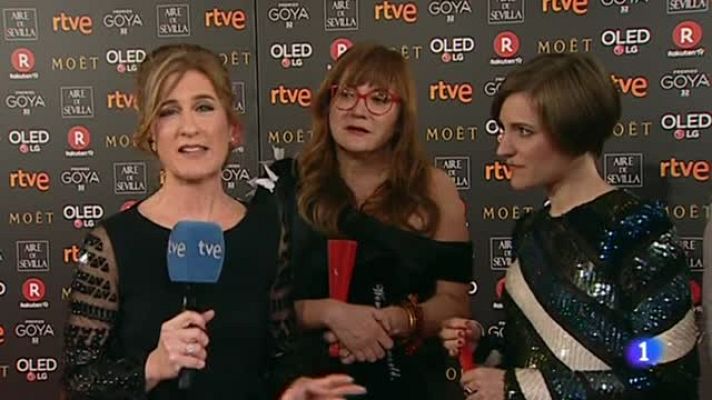 Premios Goya - Isabel Coixet y Carla Simón: "Hacen falta más mujeres que manden y que hagan cine"