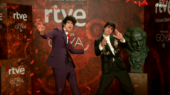 Goyas Golfos - Los 'Javis', en la cámara glamur