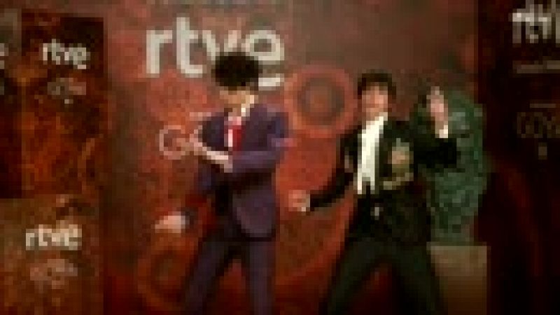 Los 'Javis', en la cmara glamur