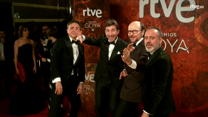 Goyas Golfos - Javier Gutiérrez en la cámara glamur