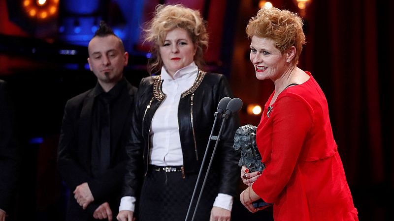 Ainhoa Eskisabel, Olga Cruz y Gorka Aguirreha, Mejor Maquillaje y Peluquería