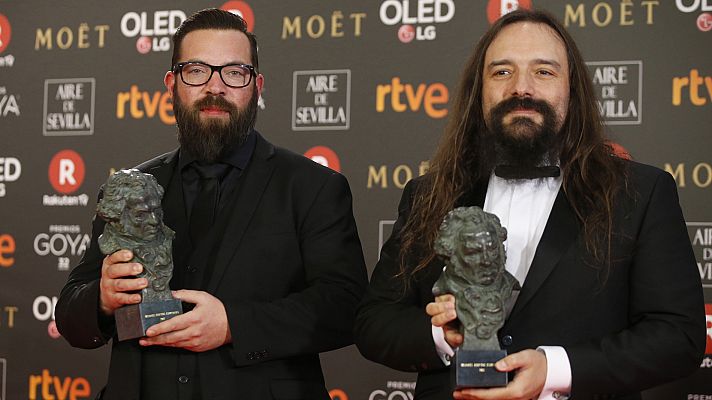 Premios Goya - Jon Serrano y David Heras, Goya 2018 a los Mejores Efectos Especiales por 'Handia'