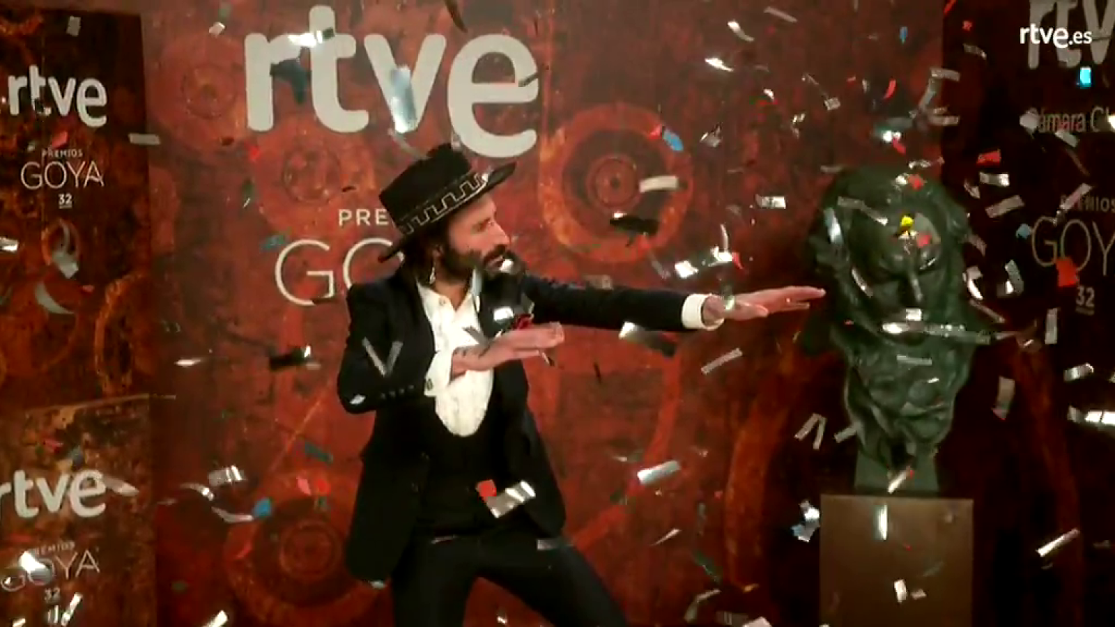 Goyas Golfos 2018 - Leiva, en la cámara glamur