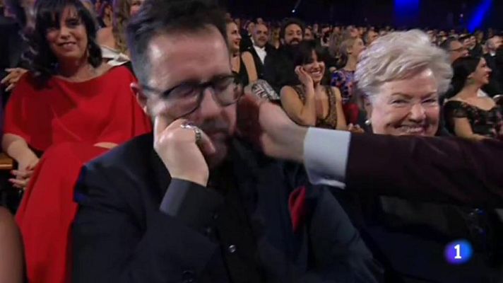 Telediario 1 - Nervios, emoción y mucho cine... en una noche de película