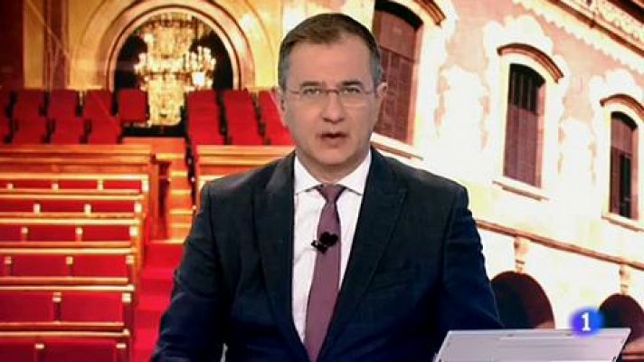 Telediario 1 - ERC y Puigdemont siguen sin cerrar un acuerdo sobre la investidura tras reunirse en Bruselas