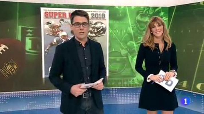 Telediario 1 - Los Patriots, favoritos en la Superbowl