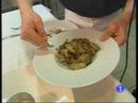 RTVE Cocina - Salteado de alcachofas con chipi...