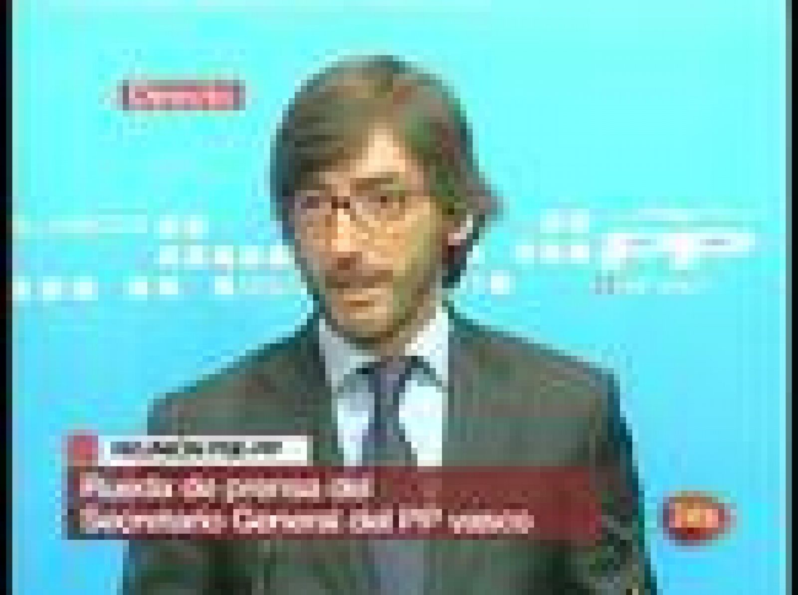 Iñaki Otayola ha comparecido tras la reunión mantenida entre los miembros del PSE y el PP vasco, buscando apoyos para Patxi López de cara a la Lehendakaria y ha asegurado que hay "sufienciente base" de acuerdo, pero aún no han cerrado un acuerdo.