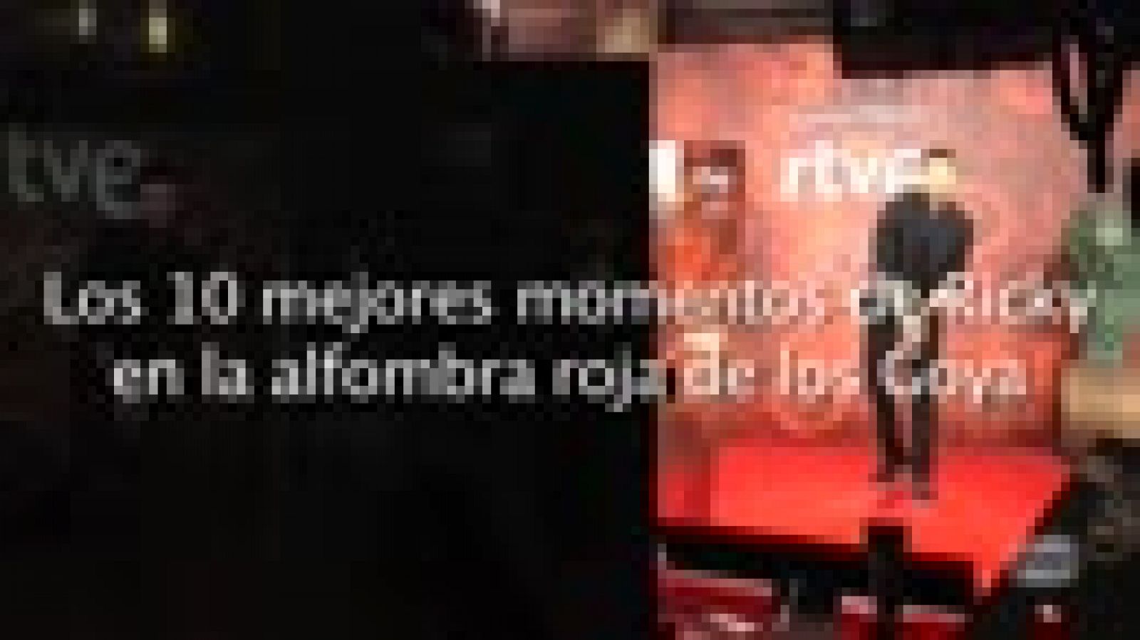 Goyas Golfxs - 10 momentazos de Ricky Merino en la alfombra roja de los Goya