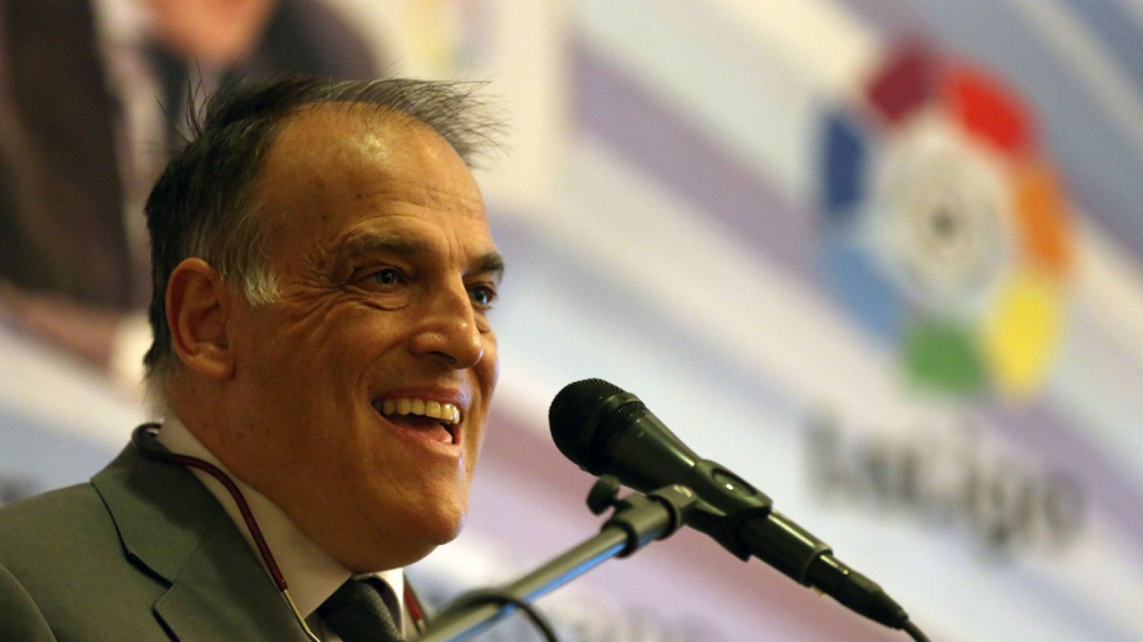 Tebas sobre Piqué: "Hay que evitar las celebraciones que generen crispación en el contrario"