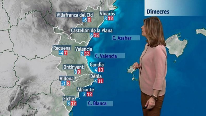 El tiempo en la Comunidad Valenciana - 06/02/18 - ver ahora