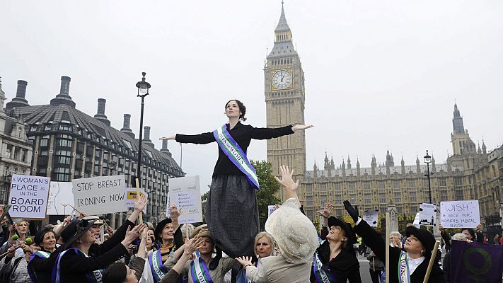 La lucha de las sufragistas logró el voto femenino hace 100 años