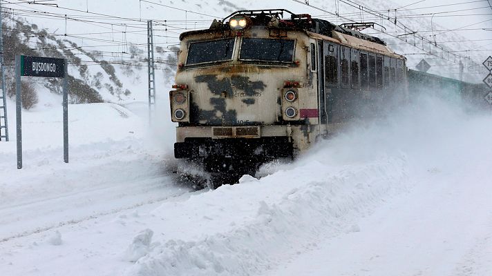 El temporal de nieve y frío mantiene en alerta naranja a 17 provincias