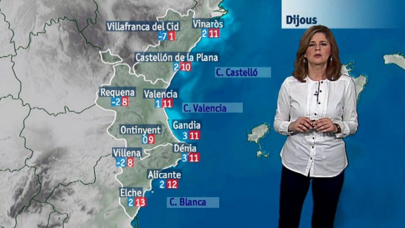 L'informatiu - Comunitat Valenciana: El tiempo en la Comunidad Valenciana - 07/02/18 | RTVE Play