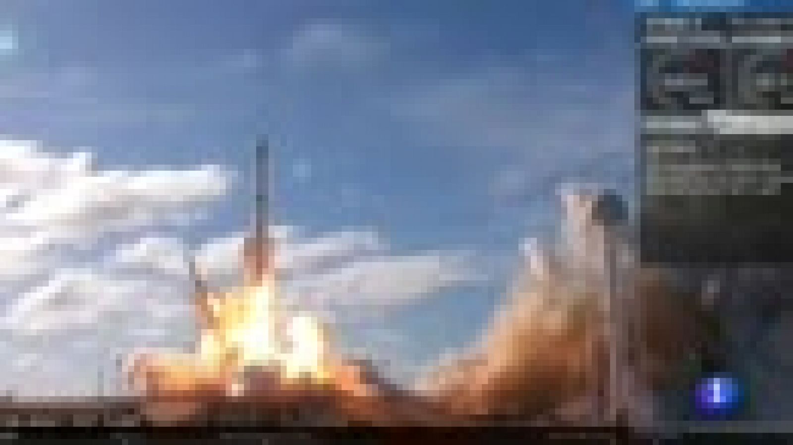 Telediario 1: El Falcon Heavy, un cohete barato y reutilizable que abre la vía a viajes espaciales de gran alcance | RTVE Play