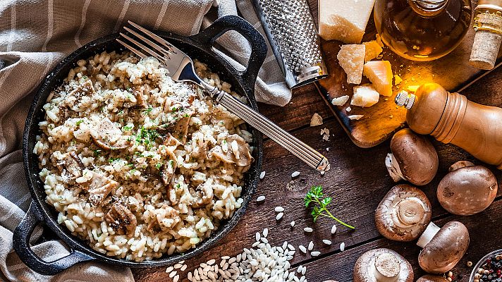 Comida al descubierto:Azúcar glass, risotto y cerveza de pan