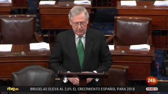 Informativo 24h - Acuerdo presupuestario en el Senado de EE.UU.