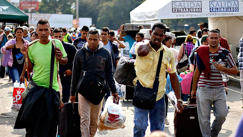 El número de venezolanos que cruzan la frontera con Colombia se ha duplicado en los seis últimos meses