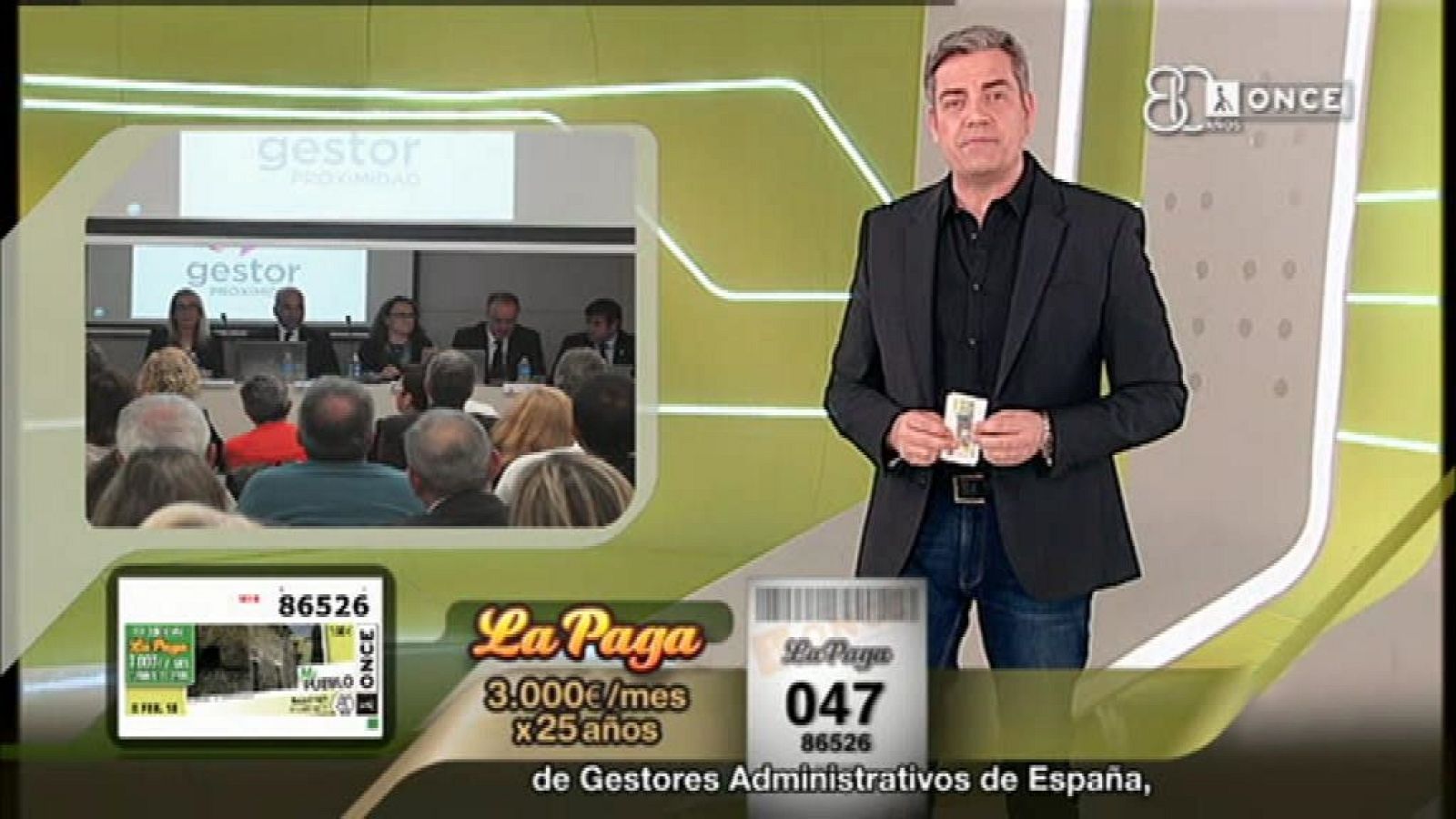 Sorteo ONCE - 08/02/18 - ver ahora