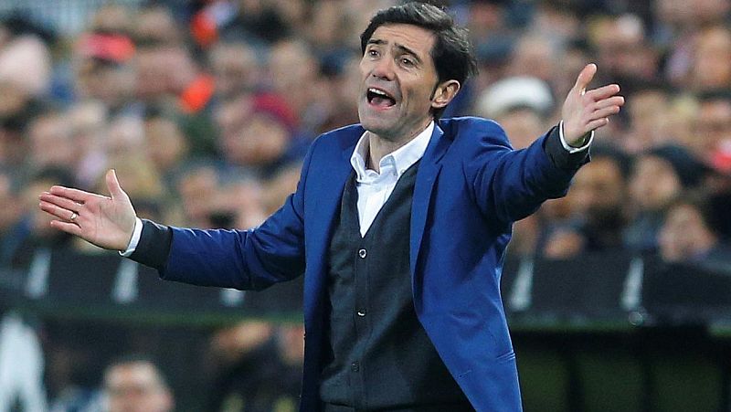 Marcelino: "Merecimos igualar la eliminatoria en el primer tiempo"