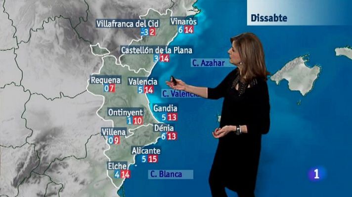 L'informatiu - Comunitat Valenciana - El tiempo en la Comunidad Valenciana - 09/02/18