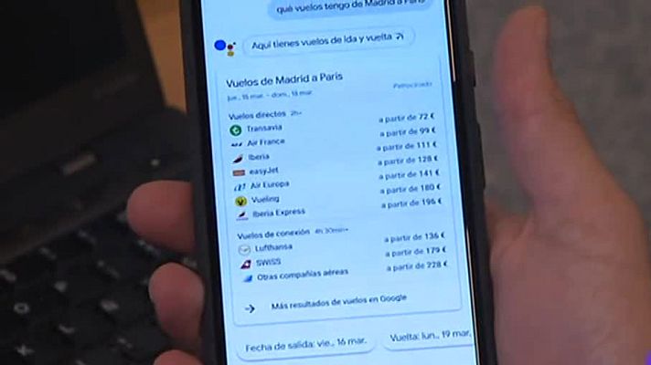 Telediario 1 - Los asistentes de voz, los nuevos teclados