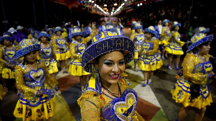 El Carnaval de Oruro en Bolivia fue declarado en 2001, Patrimonio Inmaterial de la Humanidad