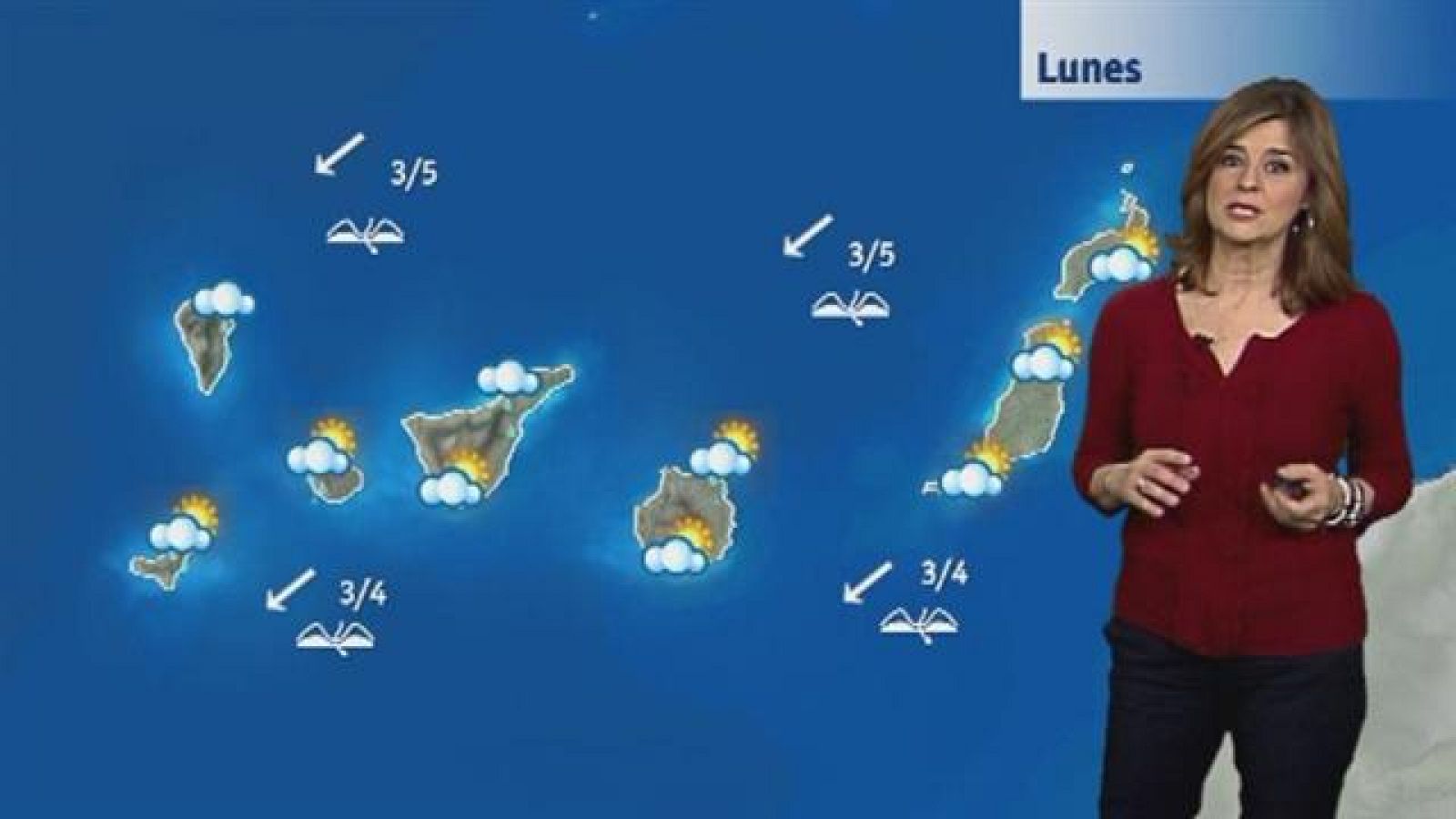 El tiempo en Canarias - 12/02/2018