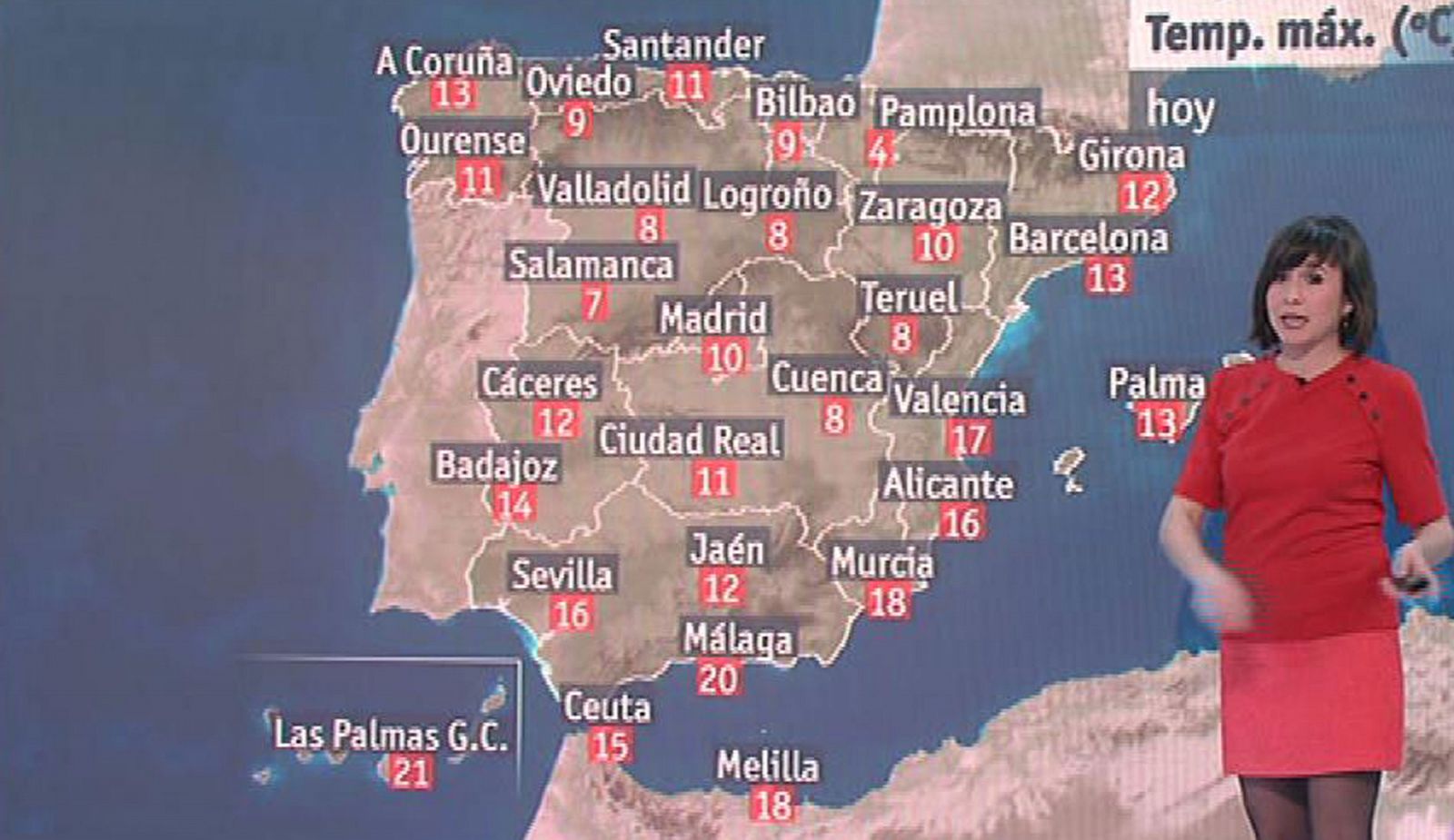 El tiempo: Viento fuerte y lluvias en el tercio norte y frío en todo el país | RTVE Play