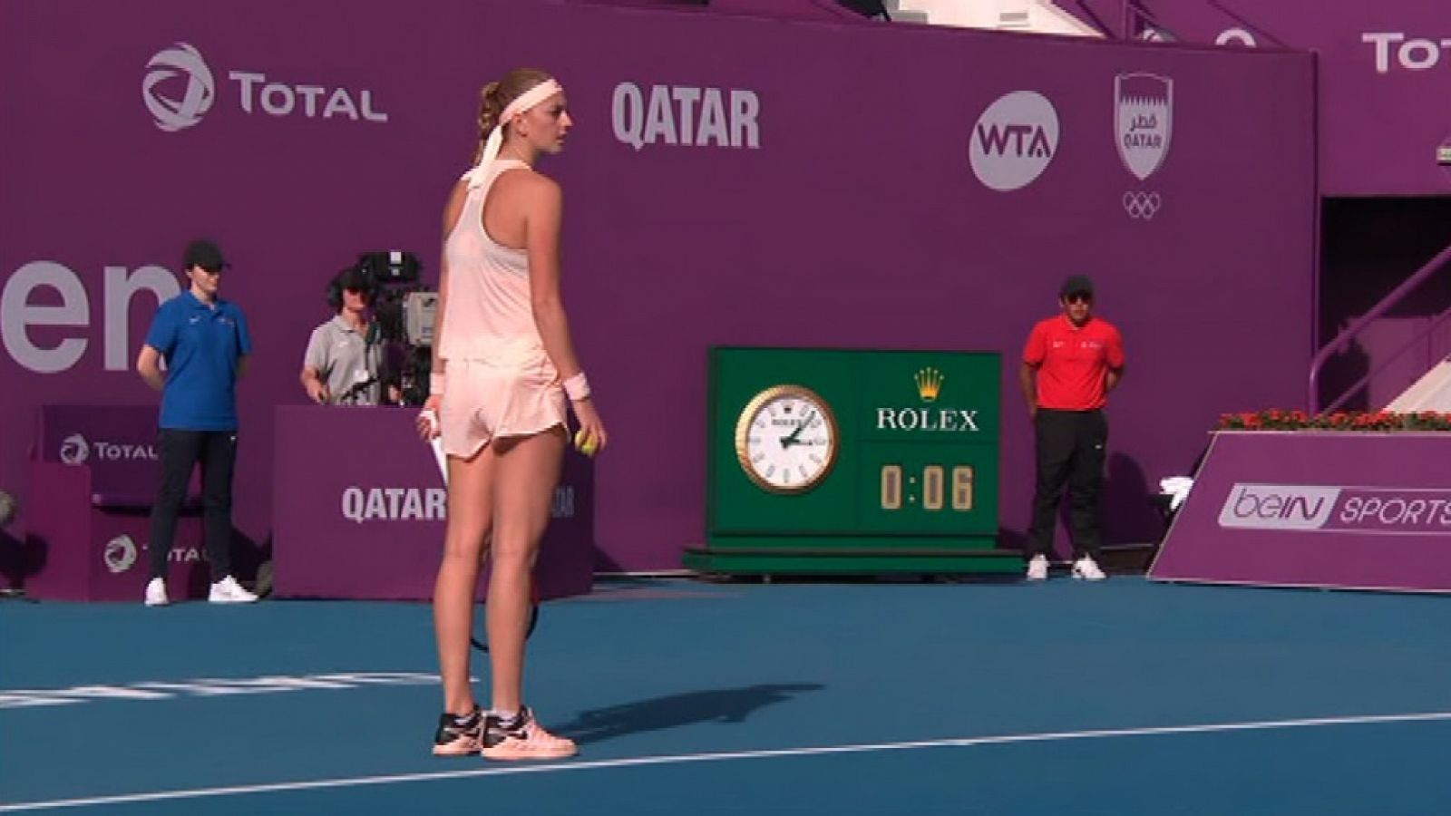 Tenis WTA Torneo Doha (Catar) C. Buyukakcay P. Kvitova RTVE Play