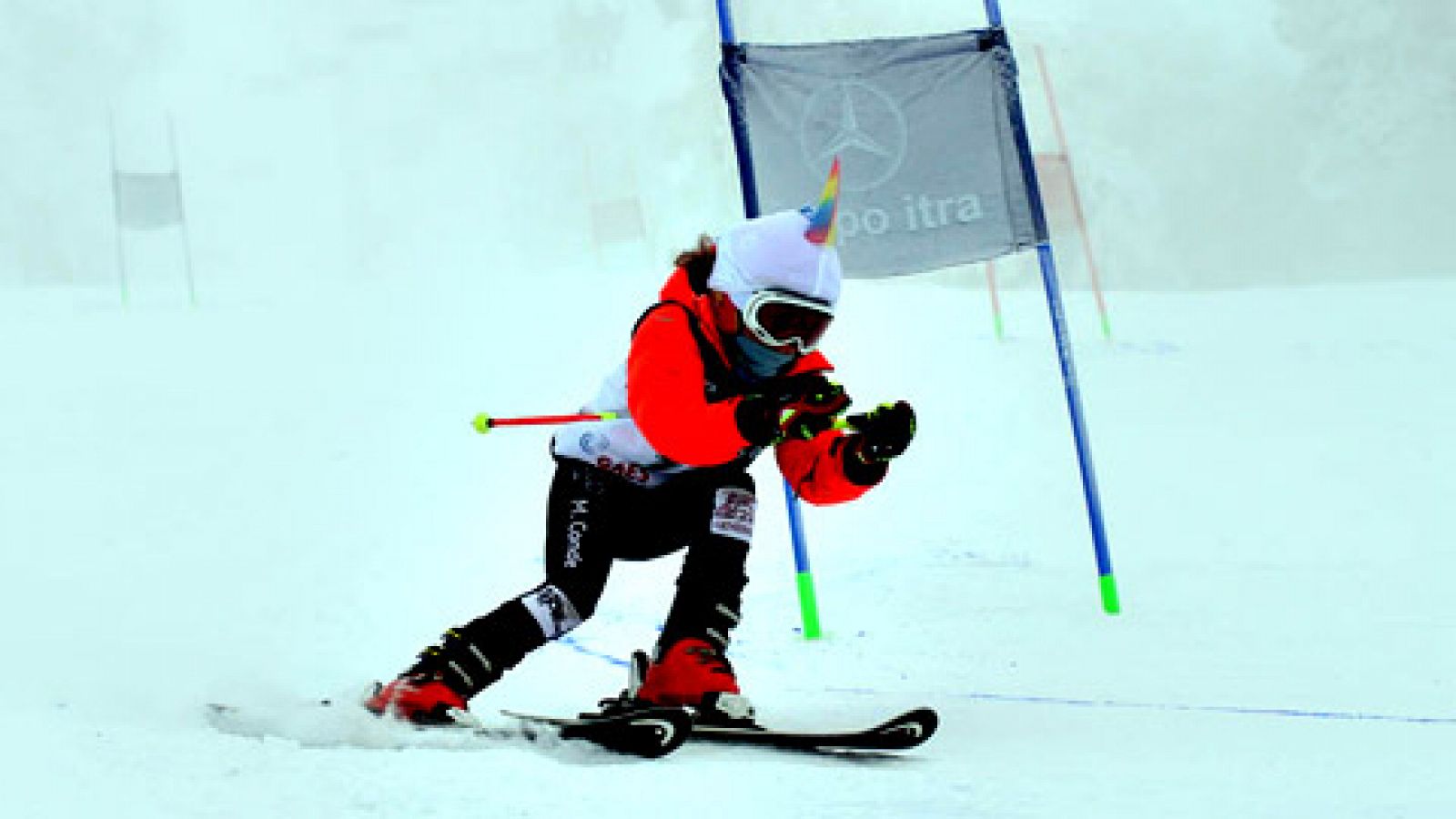 La madrileña se ha convertido en una promesa del esquí español a sus ocho años.