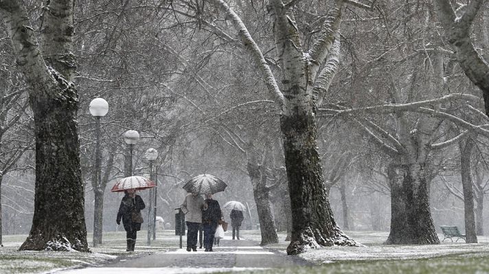 Mañana, lluvia en la mitad norte peninsular y ascenso térmico en toda España