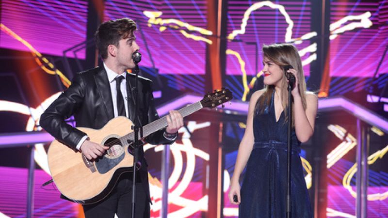 Operación Triunfo - Amaia y Roi cantan 'Shape of you' en la Gala Fiesta de OT