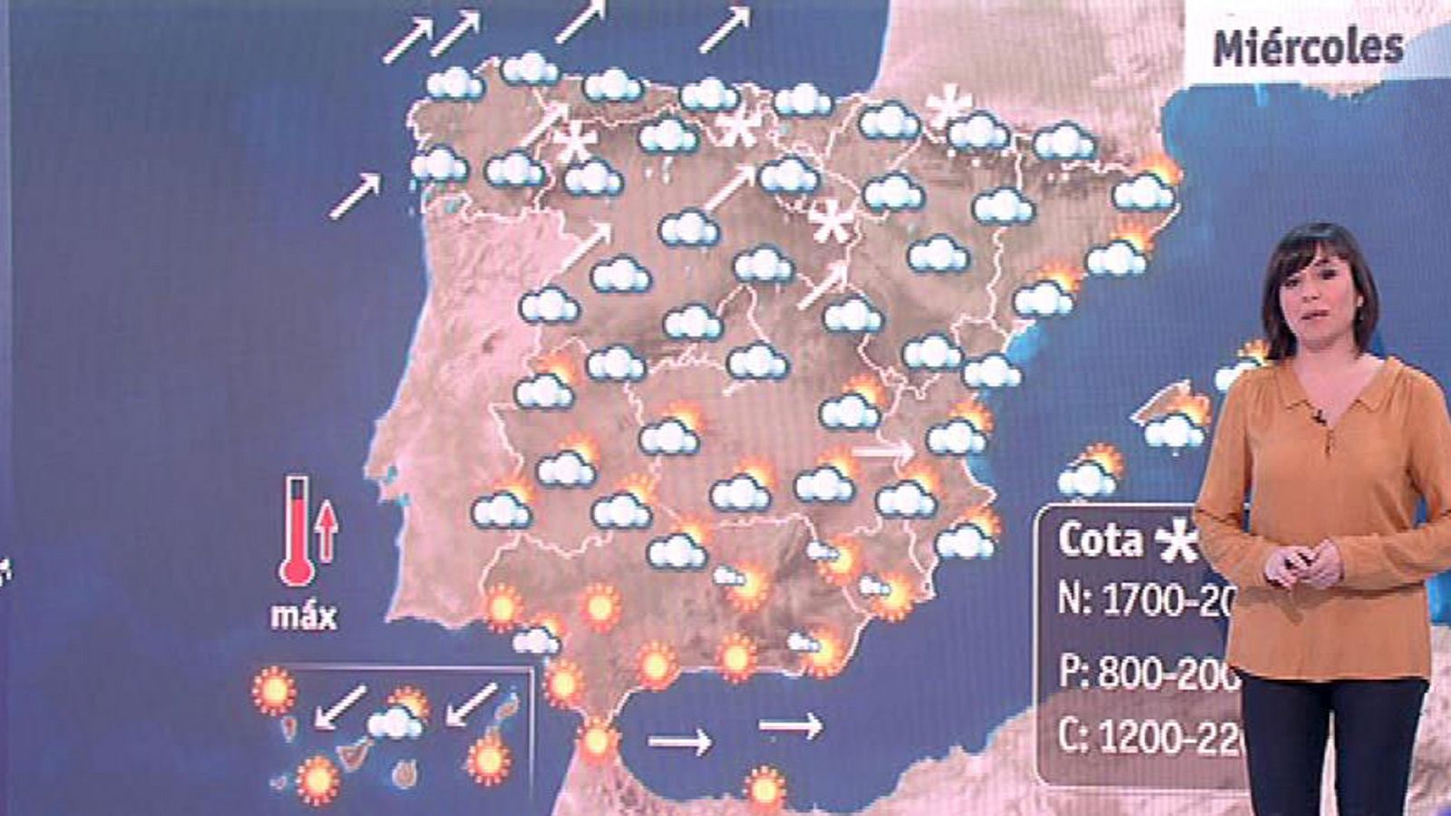 El tiempo: Subida de temperaturas en todo el país | RTVE Play