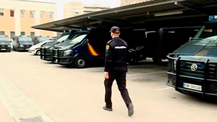 Telediario 1 - Así prepara la Policia la seguridad del Madrid-PSG